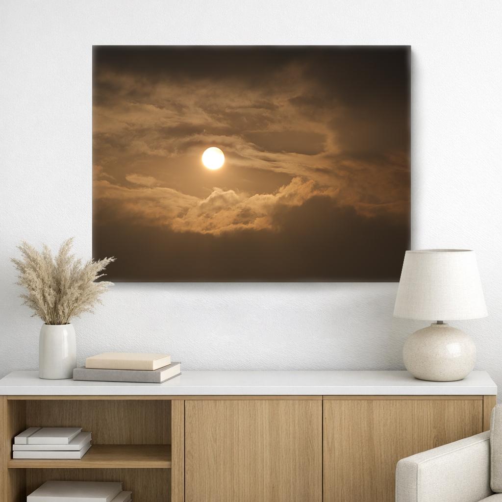 Light and Clouds, on Art Canvas (30 x 45" – 762 x 1143mm)