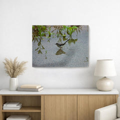 Grey Wagtail, on Art Canvas (16 x 24" – 457 x 610mm)
