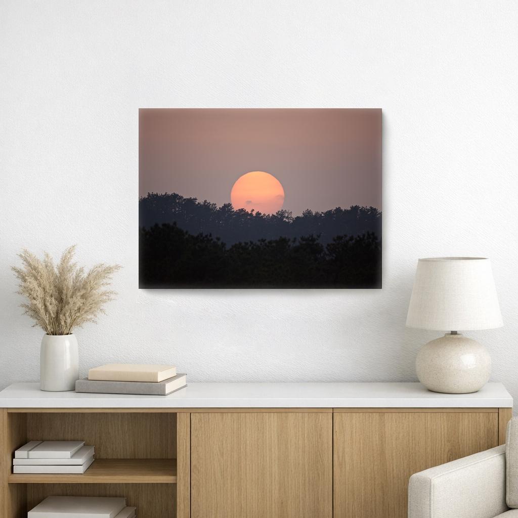 Sunset, on Art Canvas (16 x 24" – 457 x 610mm)