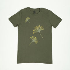 Poem T-Shirt - Army Green